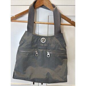 Baggallini Paris Satchel Hand Bag Purse Black in Excellent Condition